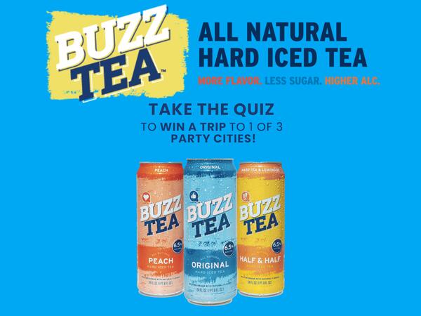 BUZZ TEA Spill The Tea Sweepstakes