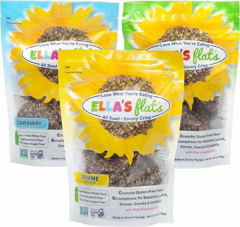 3 FREE Bags of Ella's Flats at The Fresh Market