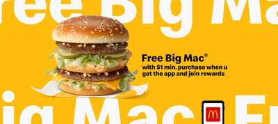 Get your FREE Medium Fries w/ Any $1 Purchase at McDonalds - Every Friday