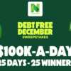 Win $100,000 from NerdWallet – 25 Winners Announced!