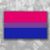 Bisexual Flag Sticker for Free
