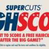 free single adult haircut at Supercuts - SUPER BOWL Promo