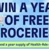 Your Chance to Win a Year’s Worth of Groceries & Health-Ade!