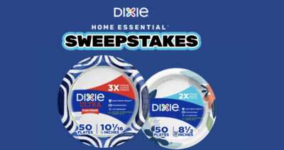 Enter to Win a Year’s Supply of Dixie Paper Products!