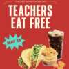 Teachers, Faculty & Staff Get a FREE Taco Combo at Taco John’s