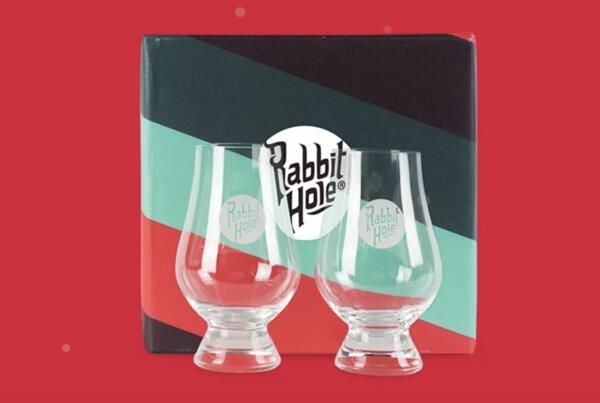 Free Pair of Rabbit Hole Whiskey Glasses