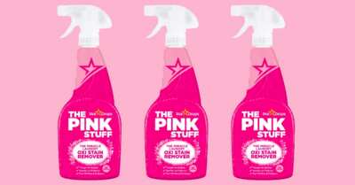 Try The Pink Stuff Miracle Laundry Spray for FREE