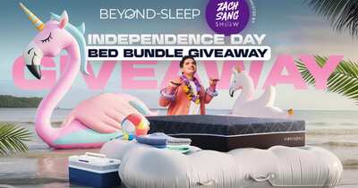 Enter the Independence Bed Bundle Giveaway and WIN a a Vibra Sonic Queen Mattress!