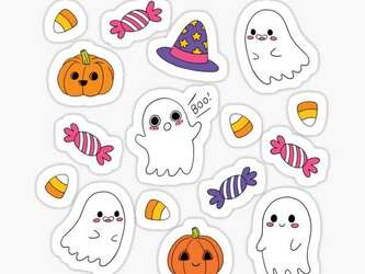 Free La Croix Halloween Stickers 