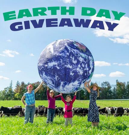 Enter to WIN the Organic Valley 2024 Earth Day Giveaway!