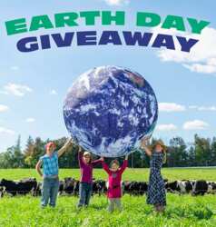 Enter to WIN the Organic Valley 2024 Earth Day Giveaway!
