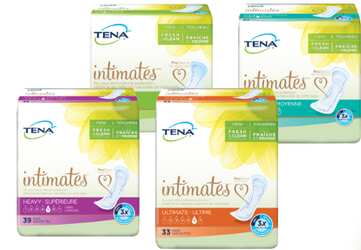 Free Samples of Tena Intimates Pad