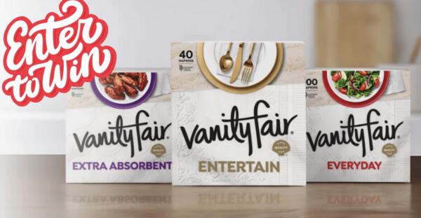 Bring Everyday Elegance Home – Win Vanity Fair Napkins for a Year