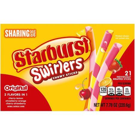 PINCHme Members: Free Starburst Swirlers Chewy Candy Sticks