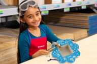 Flower Bird Feeder Craft for Kids for Free at Lowe's