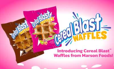 Cereal Blast Waffles Snack Sample for FREE