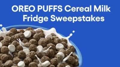 OREO PUFFS Cereal Milk Fridge – Enter to Win