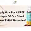 Sample of 4TheCalm 5-in-1 Stress Relief Gummies for Free