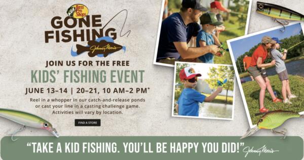 FREE Kids Fishing Event with Giveaways and More