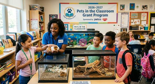 Enhance Your Classroom with a Possible FREE Pet Grant