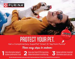 Get a FREE Purina Smart ID Tag