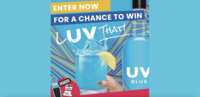 Luv UV Vodka? You’ll Luv These Prizes – Enter Now!