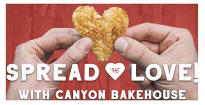 Canyon Bakehouse Spread the Love Sweepstakes!