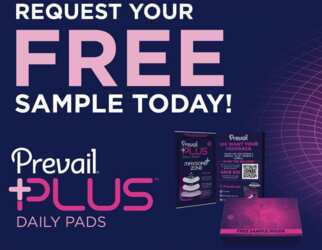 Prevail Plus Daily Pads for Free