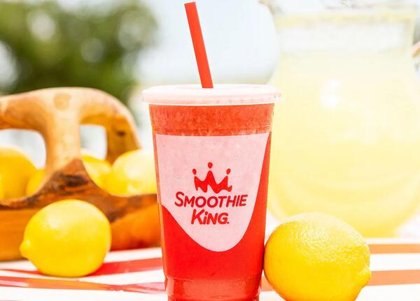  Liquid Sunshine: Free Raspberry Lemonade Smoothie at Smoothie King!