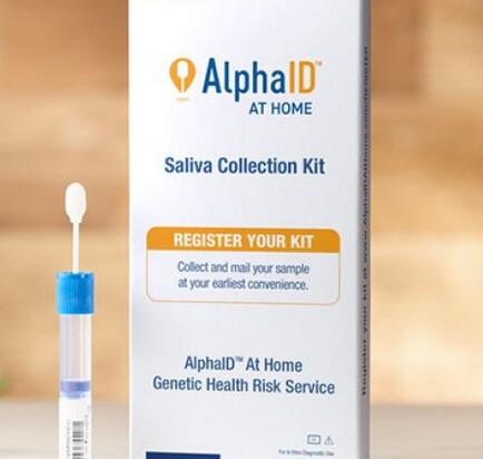 Secure Your Free AlphaID At Home Saliva Collection Kit