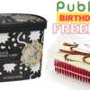 Ice Cream or Cake for Free for Your Birthday at Publix