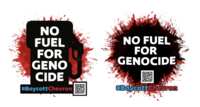 Show Your Support — Free Boycott Chevron Sticker