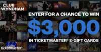 Concerts for a Year! Win $3,000 in Ticketmaster Gift Cards