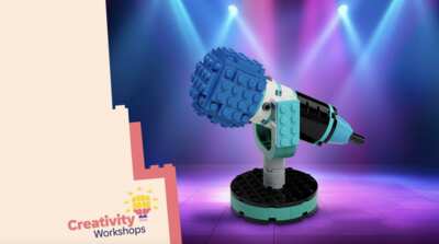 LEGO Building Fun – Unique Microphone Edition!