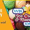 Enter Ice Cream & Novelties Sweepstakes and WIN 1 of 2 Free Ice Cream For a Year!