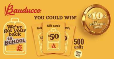 Back to School, Back to Prizes – Join Bauducco’s Giveaway!
