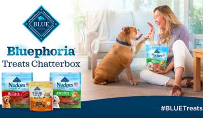 Blue Buffalo Bluephoria Treats Chatterbox for Free