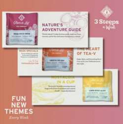 Get your first 3 weeks of FREE Tea Subscription + FREE Shipping!