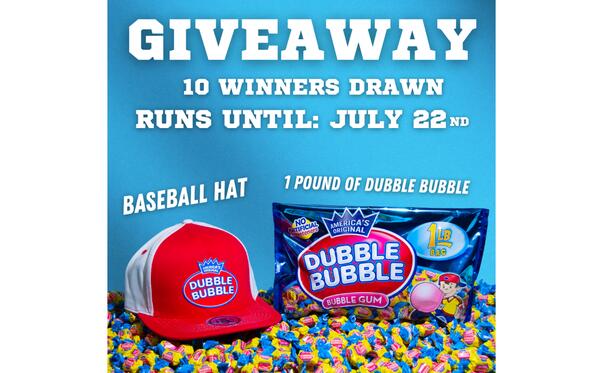 Dubble Bubble Blowout! Prize Pack Giveaway!