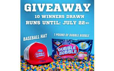 Dubble Bubble Blowout! Prize Pack Giveaway!