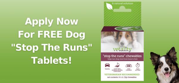 Help Your Pup Feel Better – FREE TevraPet Anti-Diarrhea Sample!