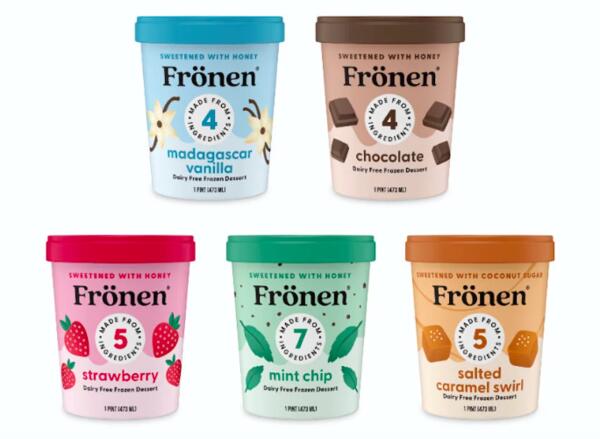 Pint of Frönen Dairy Free Frozen Dessert for Free After Rebate