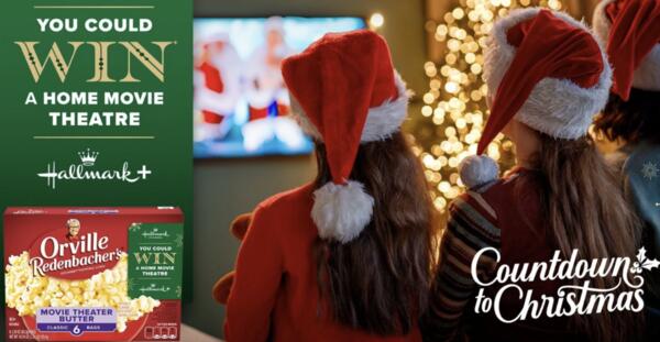 Home Theater. Popcorn for a Year. All Yours to Win!