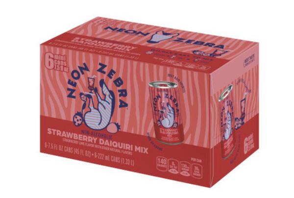 Free Neon Zebra 6 Pack from Publix