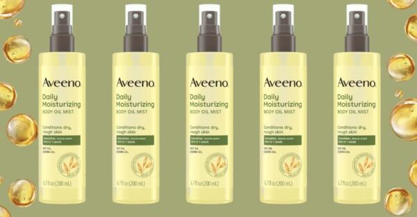 Self-Care Made Easy: FREE Aveeno Body Oil Mist