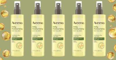 Self-Care Made Easy: FREE Aveeno Body Oil Mist