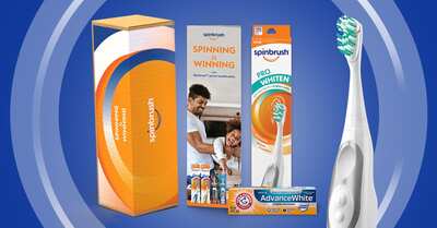 Free Spinbrush Toothbrushes for Kids and Adults