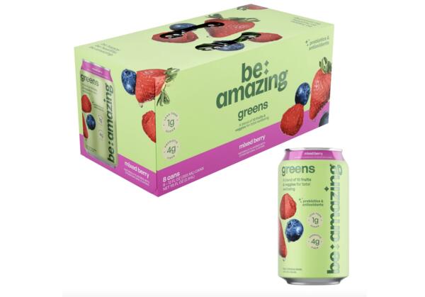 2 FREE Be Amazing Greens Drinks – Buy & Get Full Rebate