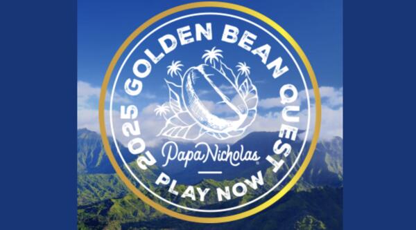 Find the Golden Bean & Win Big with PapaNicholas!