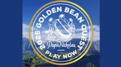 Find the Golden Bean & Win Big with PapaNicholas!